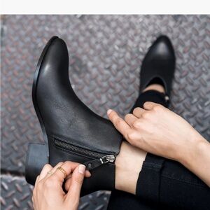 Women's Black Ankle Boots